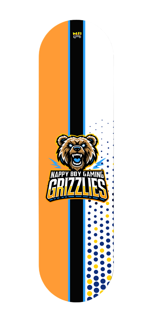 NBG Gaming Grizzlies Skateboard Deck