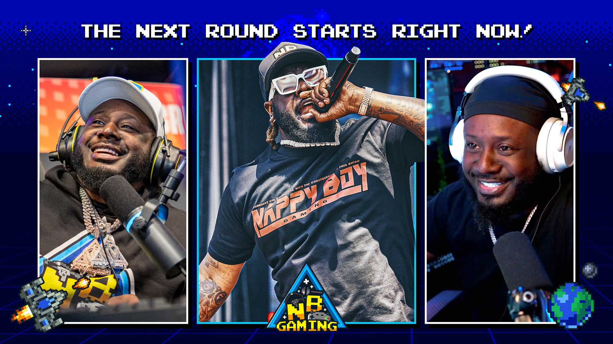 The next round starts right now! with Nappy Boy Gaming
