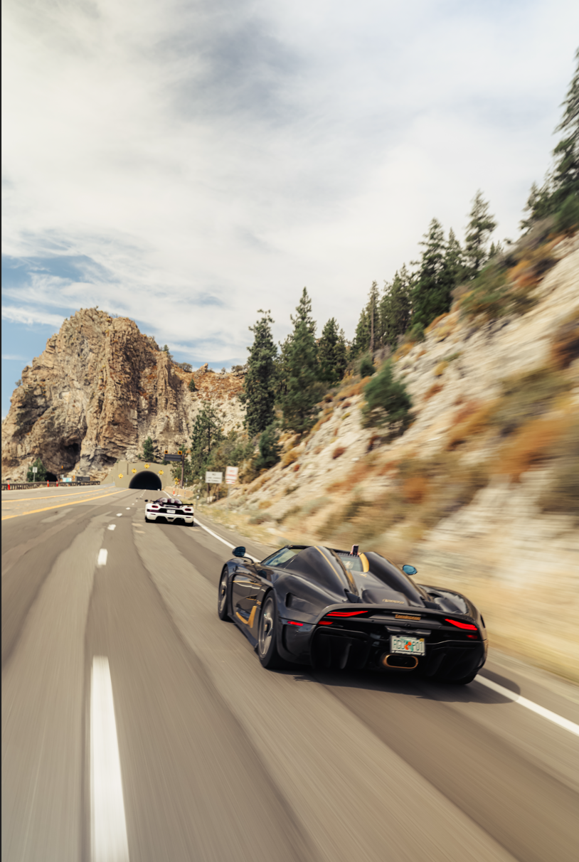 LIMITED EDITION AUTOGRAPHED T-Pain Koenigsegg Poster